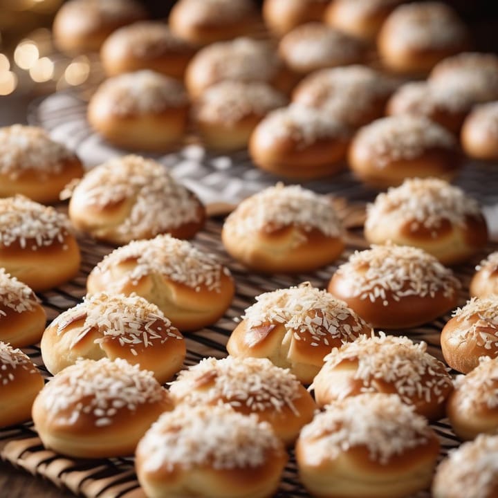 Mary Berry Coconut Buns