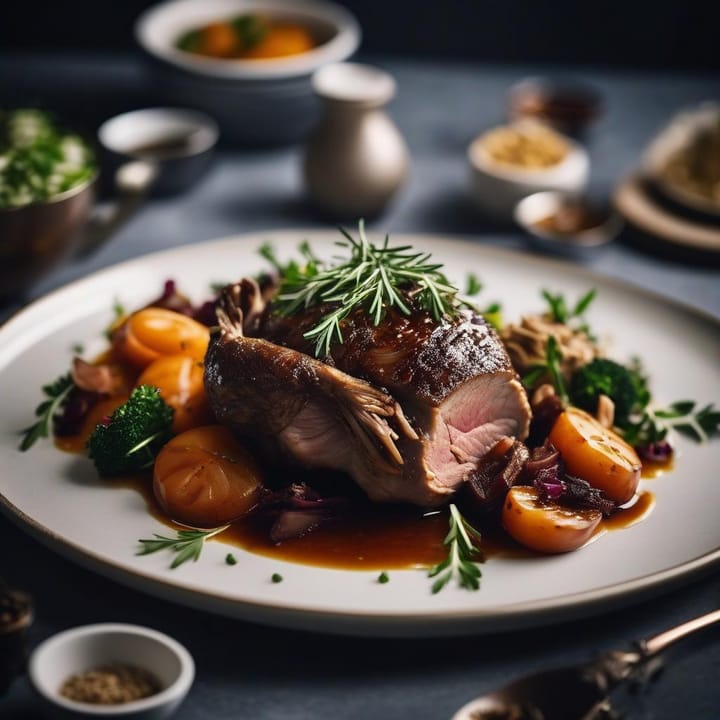 Nigella Slow Cooked Lamb Shoulder