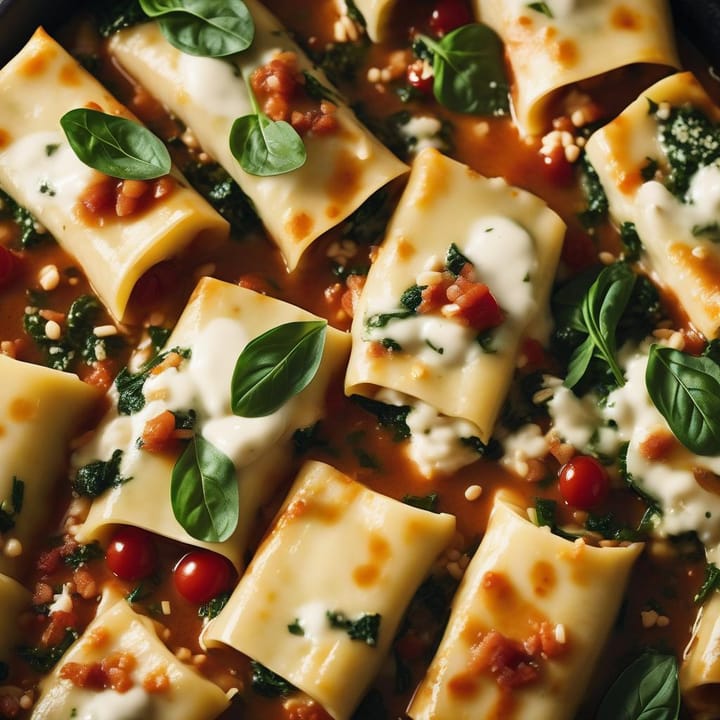 Nigella Spinach And Ricotta Cannelloni