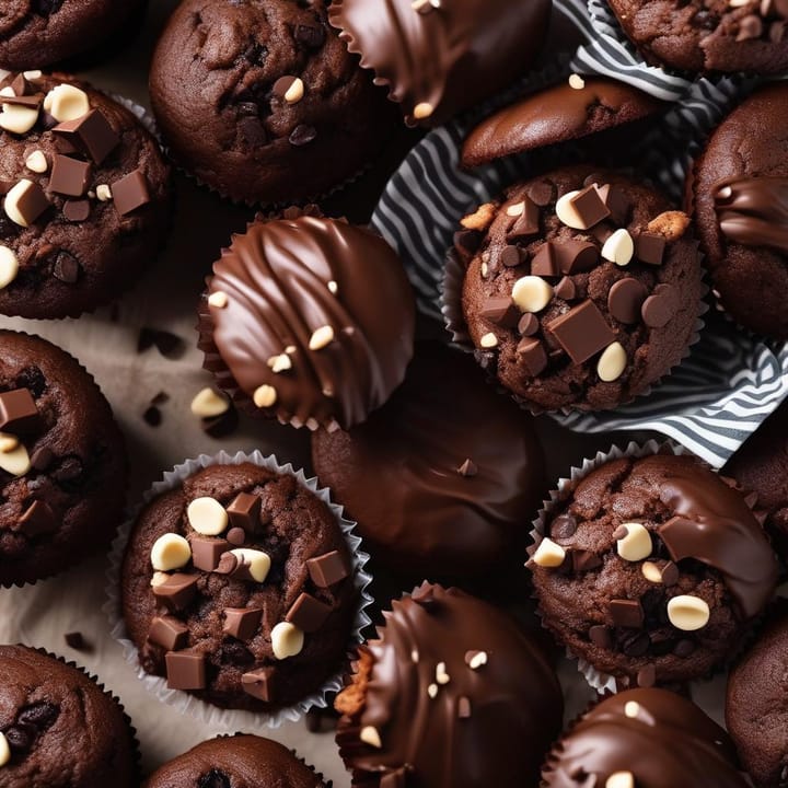 Mary Berry Double Chocolate Chip Muffins