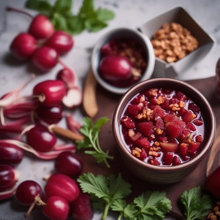 Hairy Bikers Rhubarb Chutney