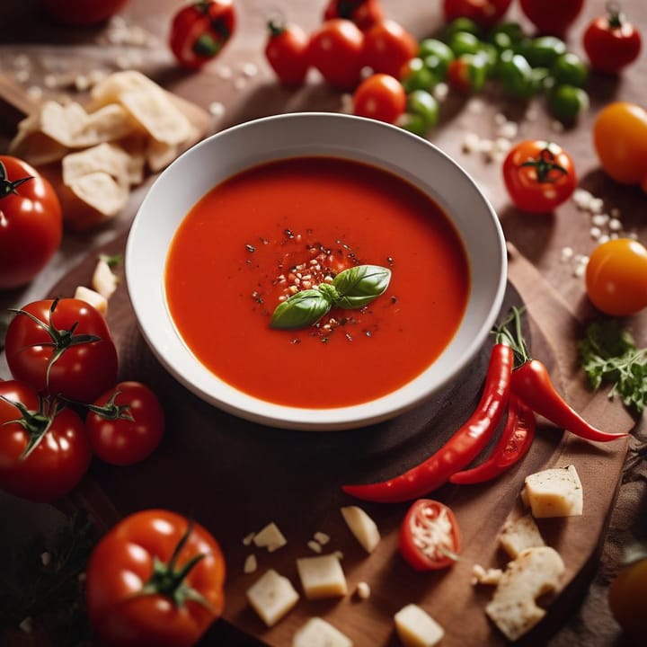 James Martin Tomato And Red Pepper Soup