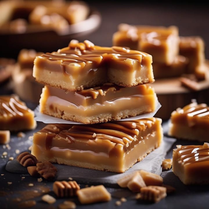 Mary Berry Salted Caramel Traybake