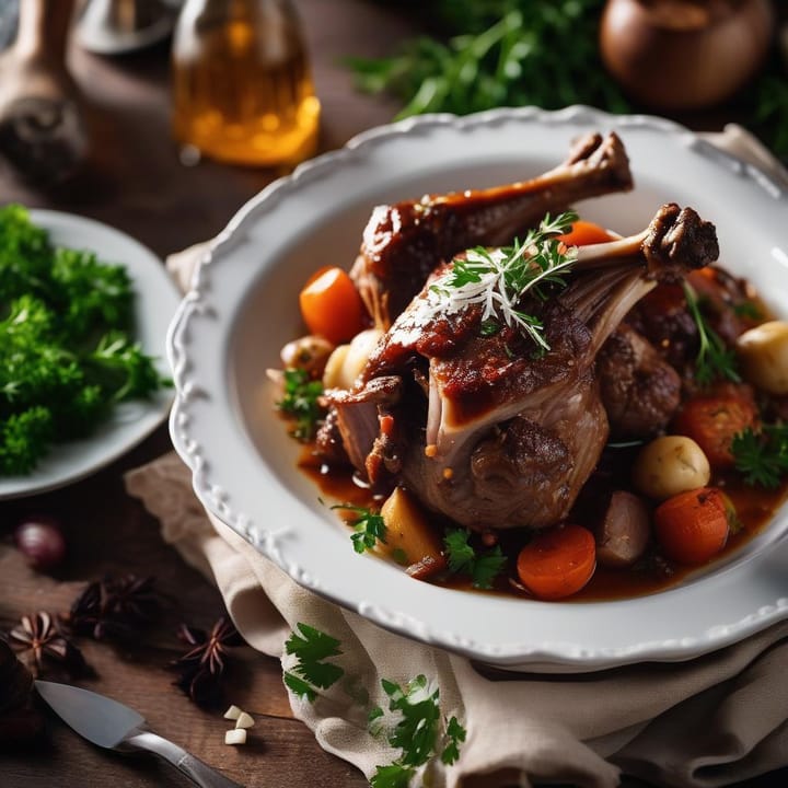Nigella Slow Cooker Lamb Shanks