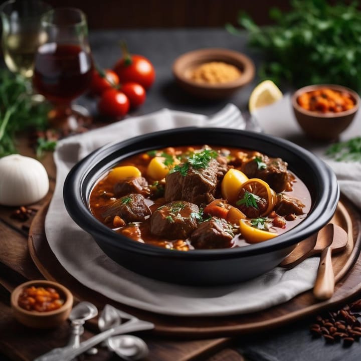 Nigella Slow Cooker Lamb Tagine