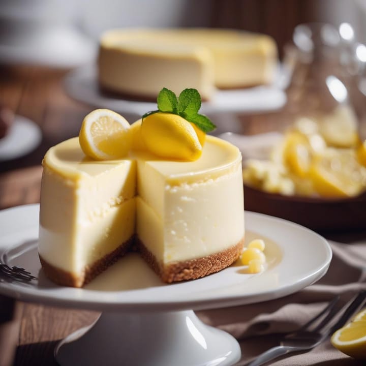 James Martin Lemon Cheesecake
