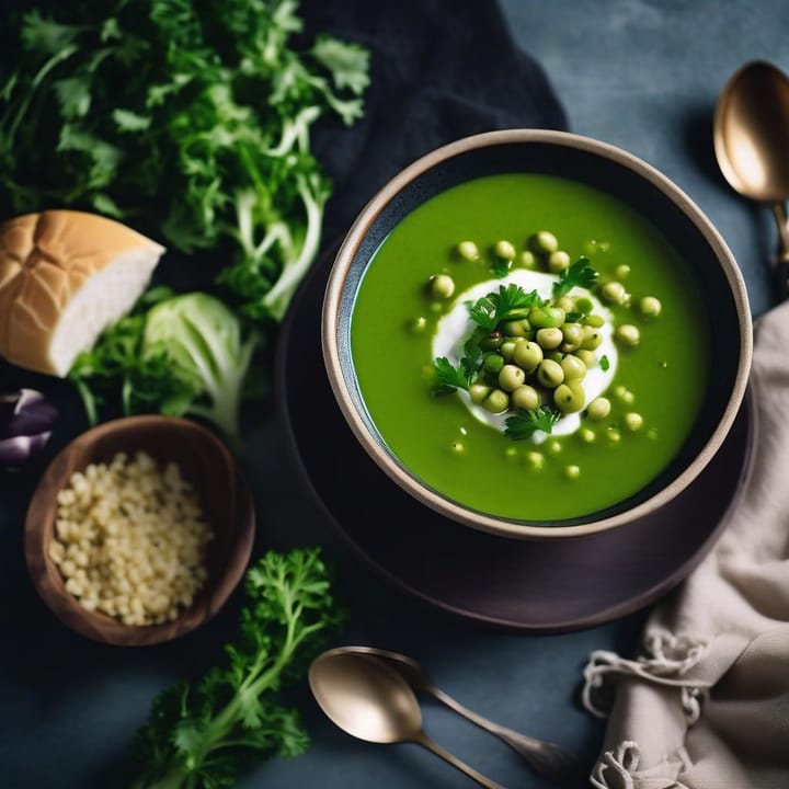 Nigella Pea And Lettuce Soup