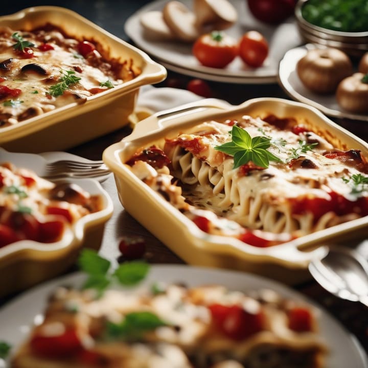 Nigella Mushroom Lasagna