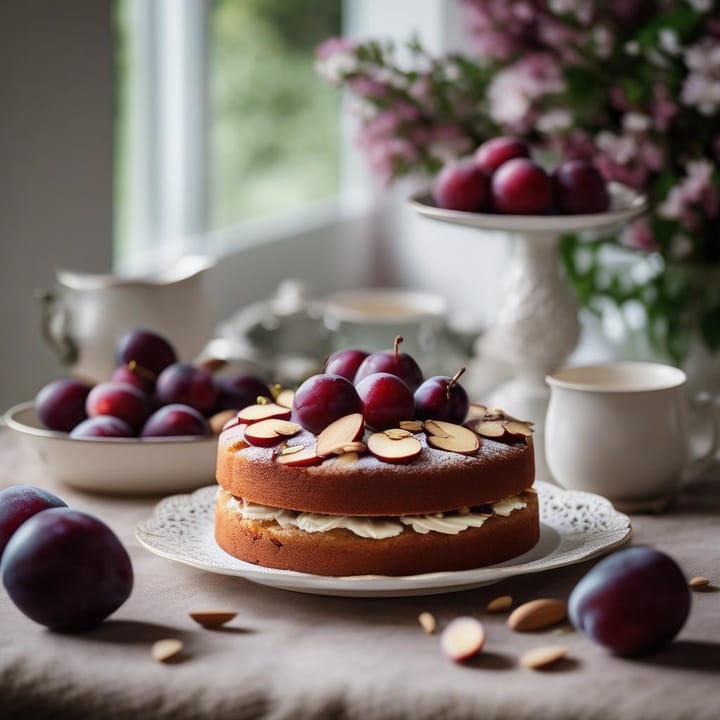 Mary Berry Plum And Almond Cake Recipe