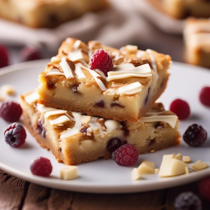 Mary Berry White Chocolate Blondies