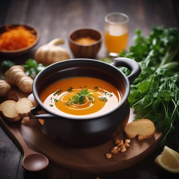 Jamie Oliver Carrot and Ginger Soup Recipe