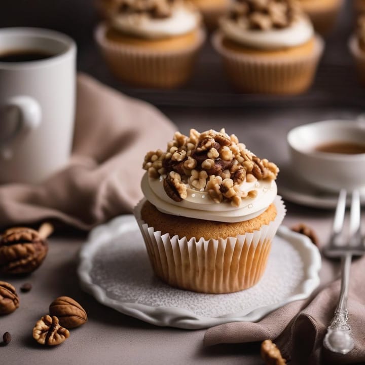Mary Berry Coffee and Walnut Cupcakes Recipe