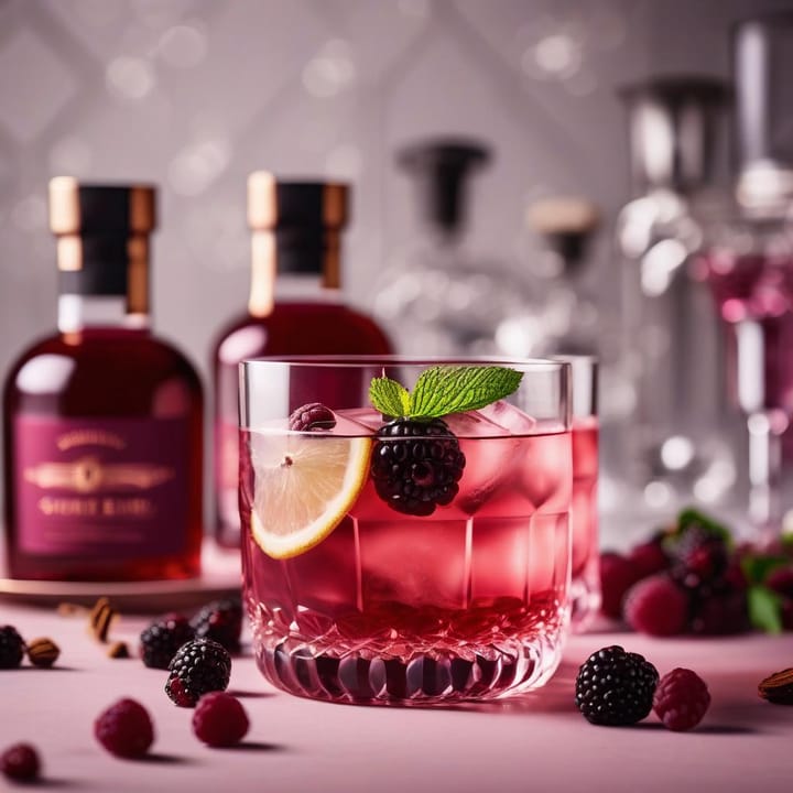 Make your own spiced bramble gin