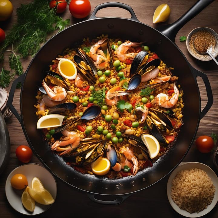 James Martin’s Shetland paella