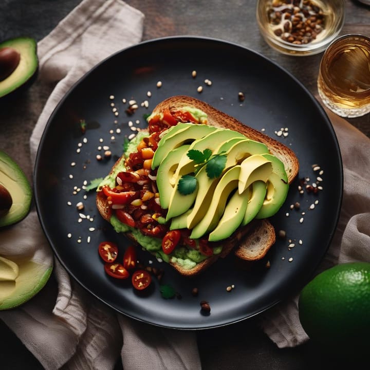 Tom Kerridge’s chilli avocado toast