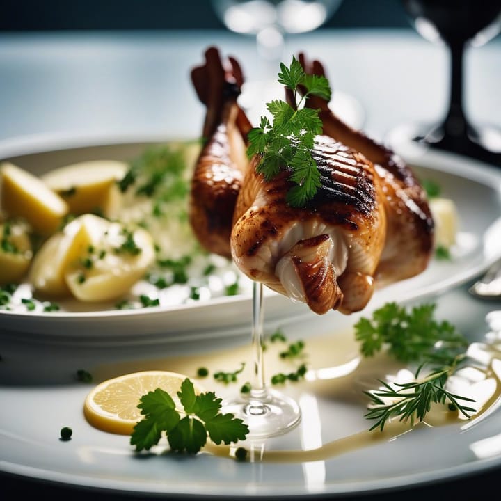 Rick Stein’s coq au Riesling