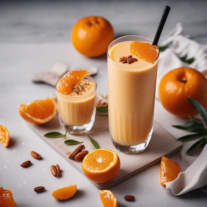 Spiced clementine smoothie