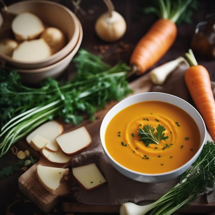 Carrot & Parsnip Soup Recipe